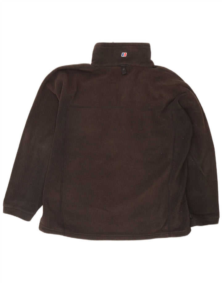 Berghaus Dame Oversized Fleecejakke UK 18 XL Sort Polyester