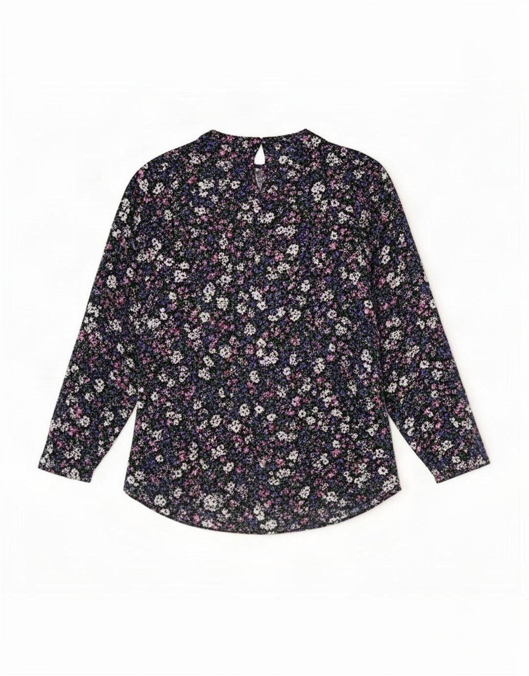 Marks & Spencer Damebluse Top UK 10 Small Multicolored Floral
