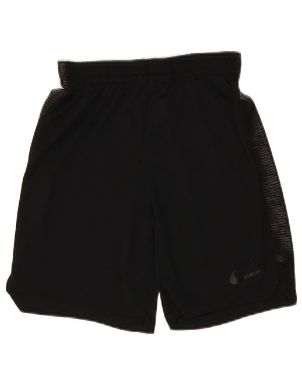 NIKE Dri Fit sportsshorts til drenge 12-13 år Stor sort polyester