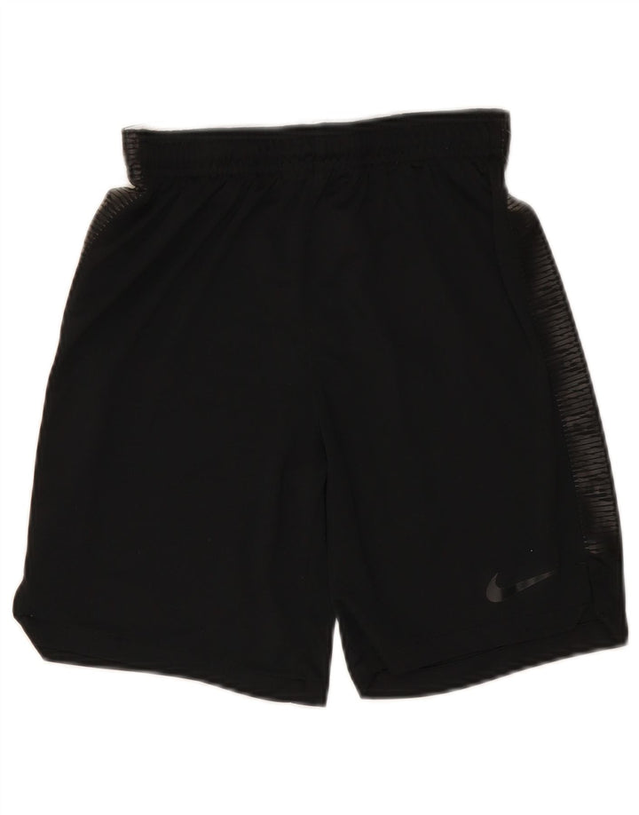 NIKE Dri Fit sportsshorts til drenge 12-13 år Stor sort polyester