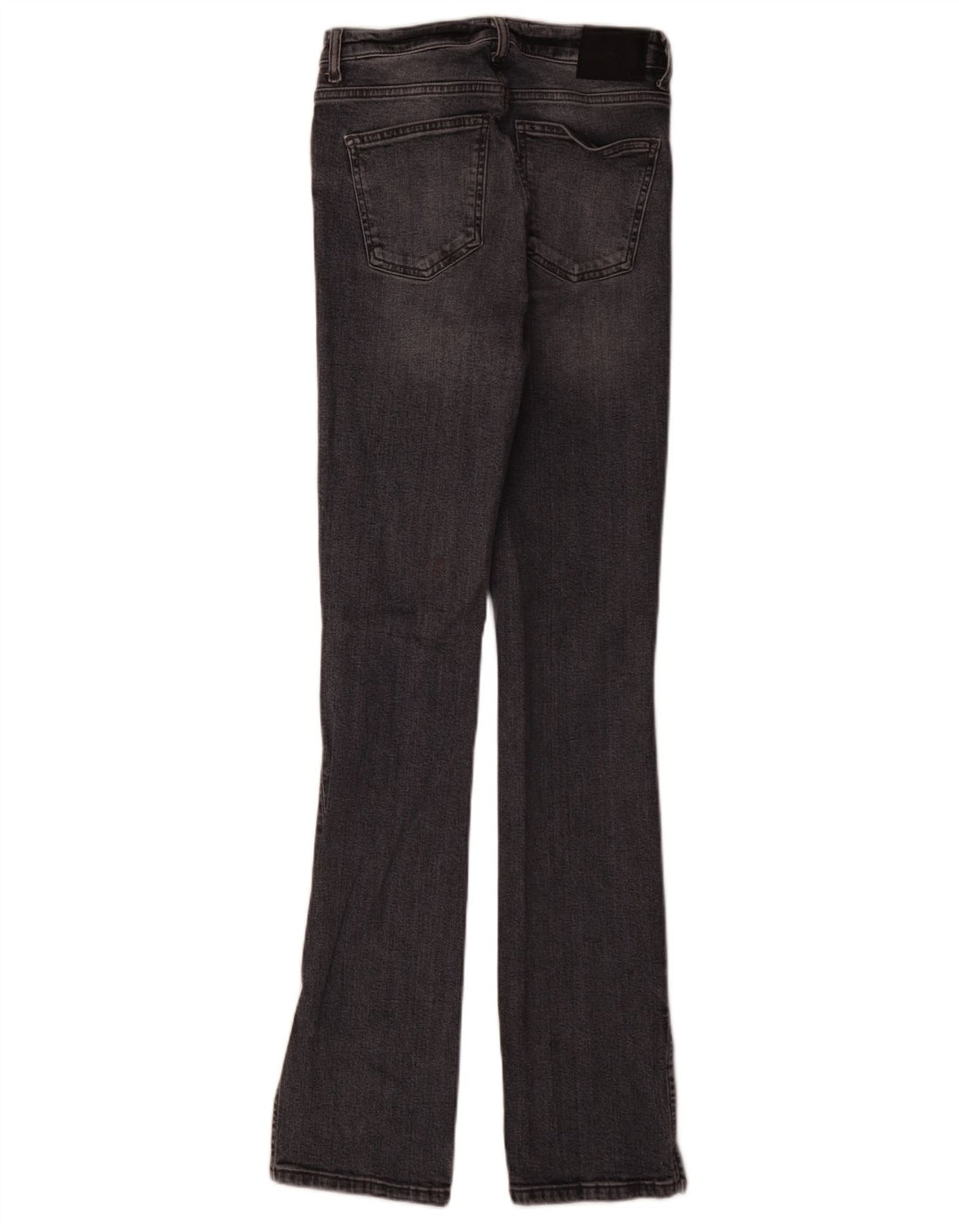 Zara Dame Distressed Slim Jeans EU 38 Small W28 L34 Grå Bomuld