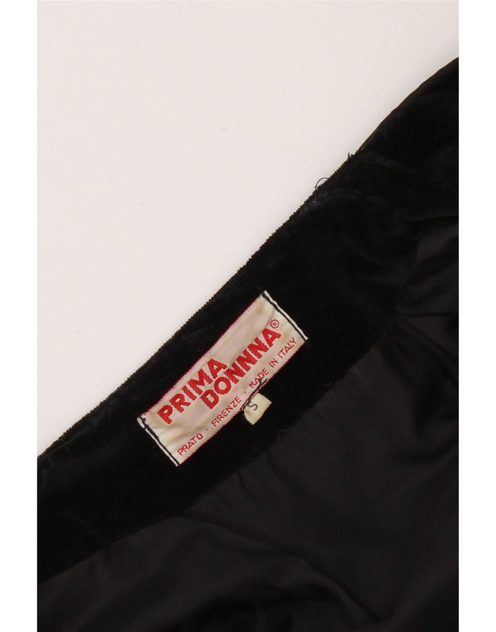 Prima Donna Dame Double Breasted Blazer Jacket UK 10 Small Black