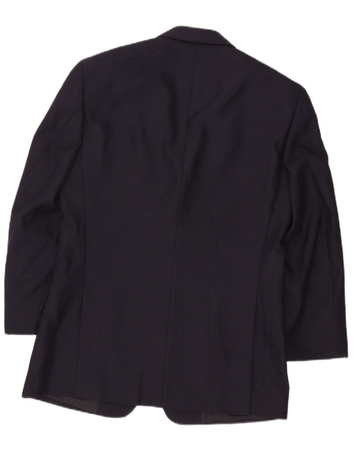 Marks & Spencer Herre 2-knaps blazerjakke UK 38 Medium Navy Blue