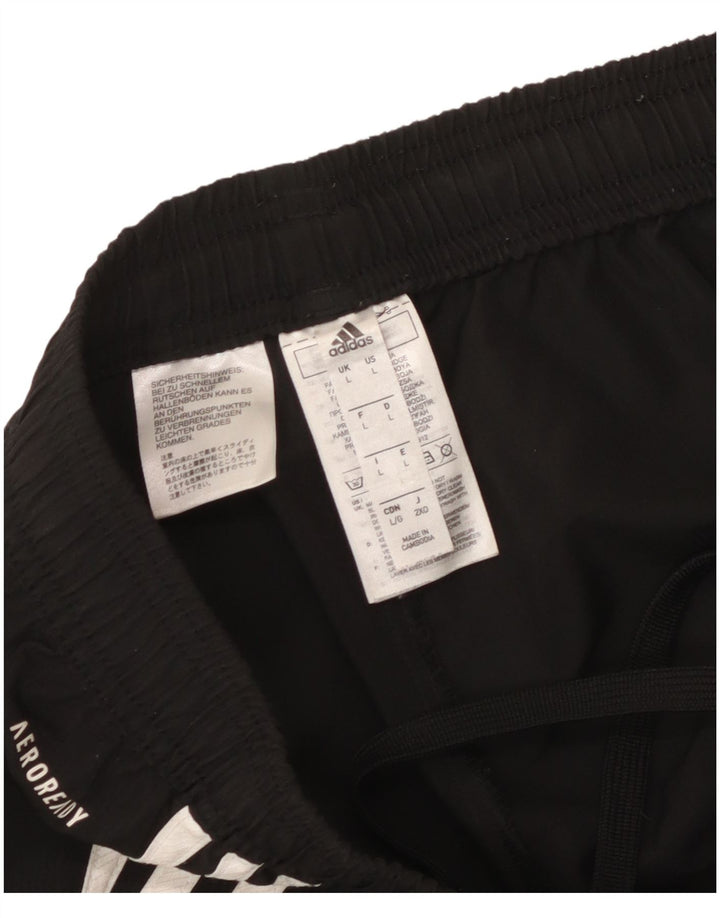 Adidas Aeroready træningsdragt bukser til mænd Stor sort polyester