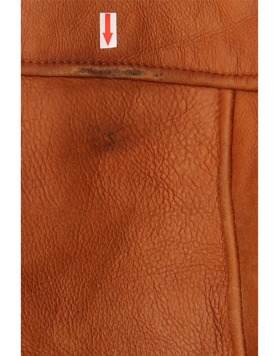 Vintage Herre Shearling Jacket IT 56 3XL Brun Shearling