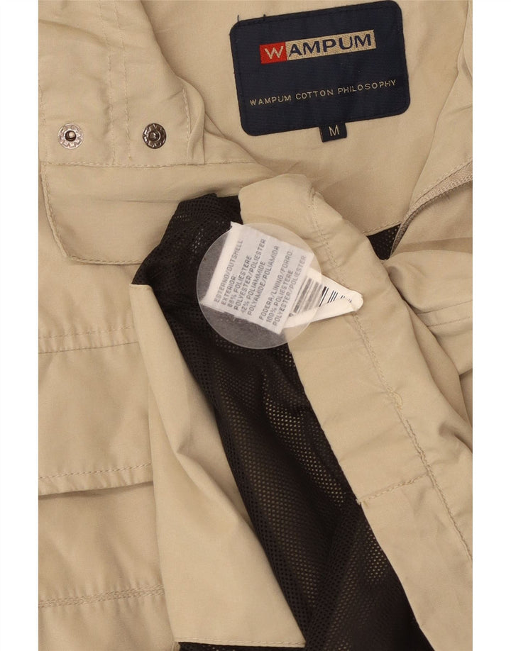 WAMPUM Herre Utility Gilet UK 38 Medium Beige Polyester