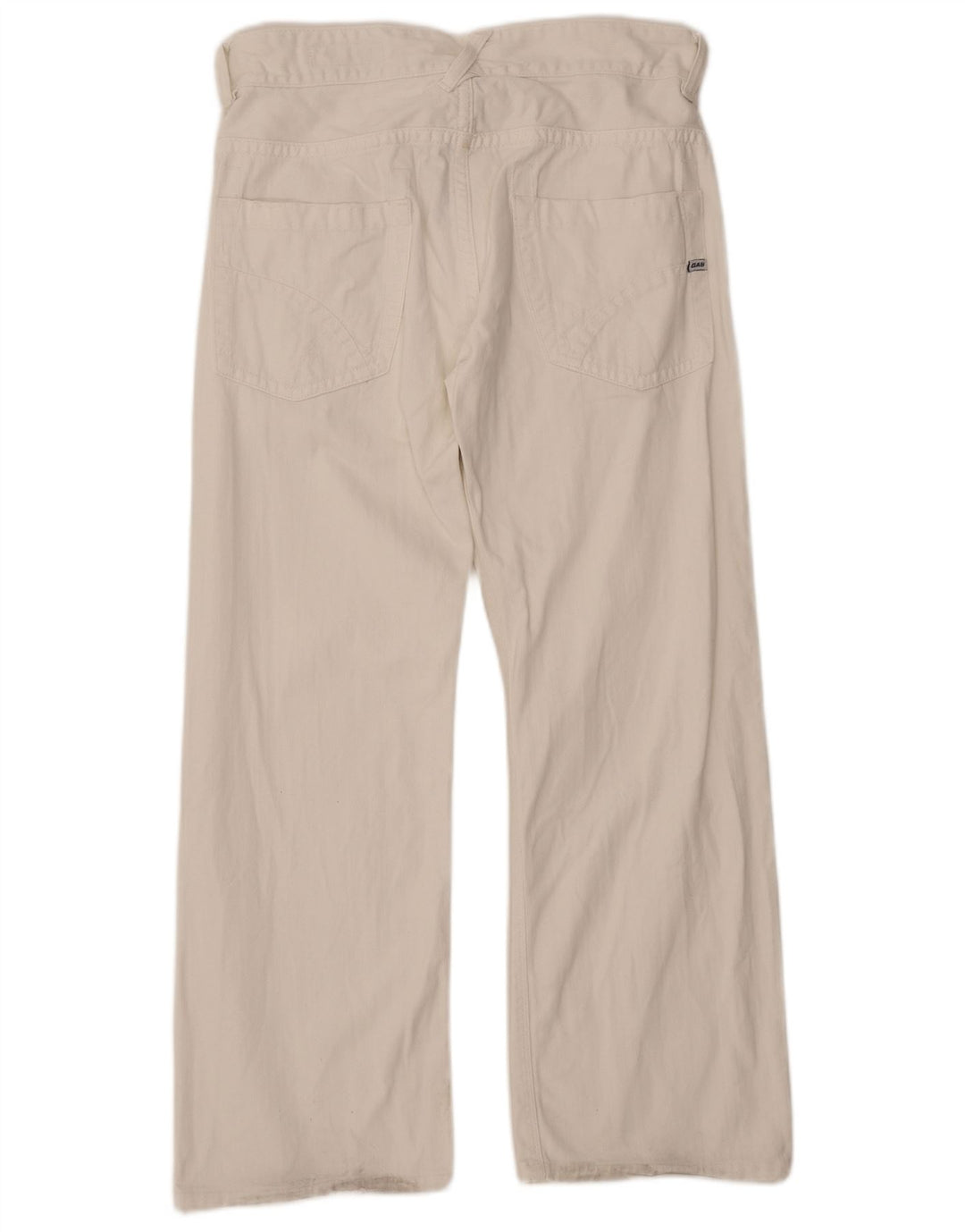 GAS Løse jeans til mænd Medium W32 L29 Hvid Bomuld