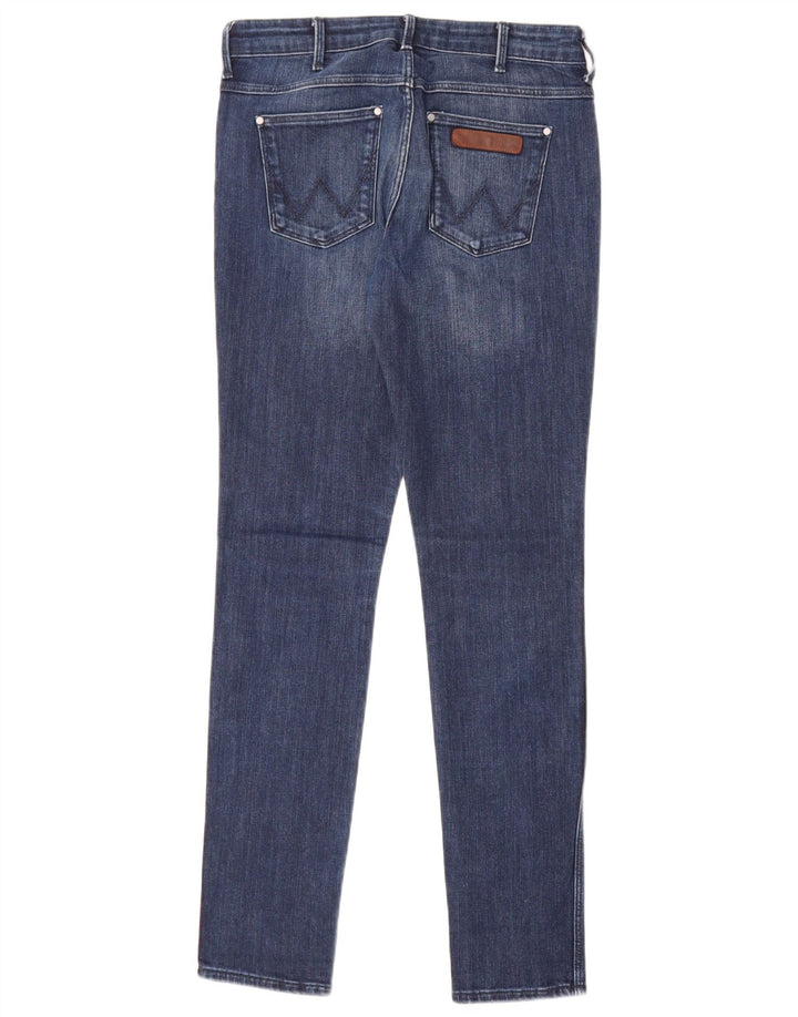 Wrangler Dame Corynn Slim Jeans W29 L32 Marineblå Bomuld