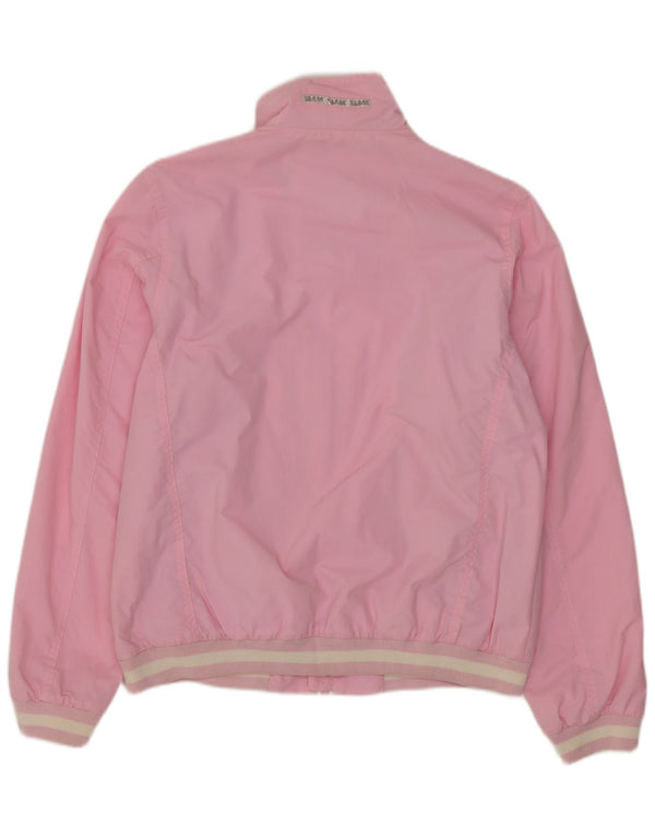 SLAM Træningsdragt topjakke til kvinder UK 14 Medium Pink Nylon