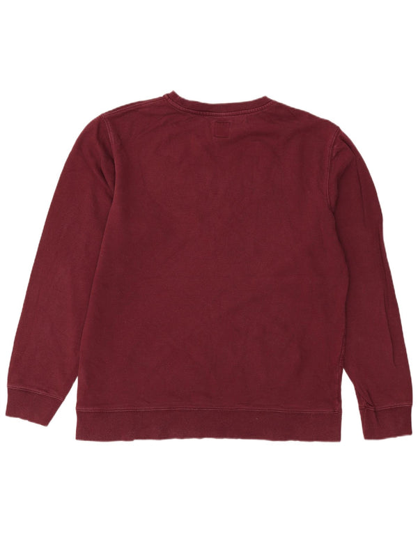 Vans Herre Grafisk Sweatshirt Jumper XL Bourgogne bomuld