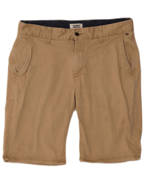 Tommy Hilfiger Herre Chino Shorts W33 Medium Beige Bomuld