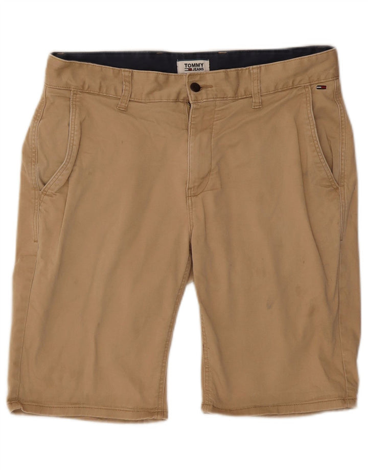Tommy Hilfiger Herre Chino Shorts W33 Medium Beige Bomuld