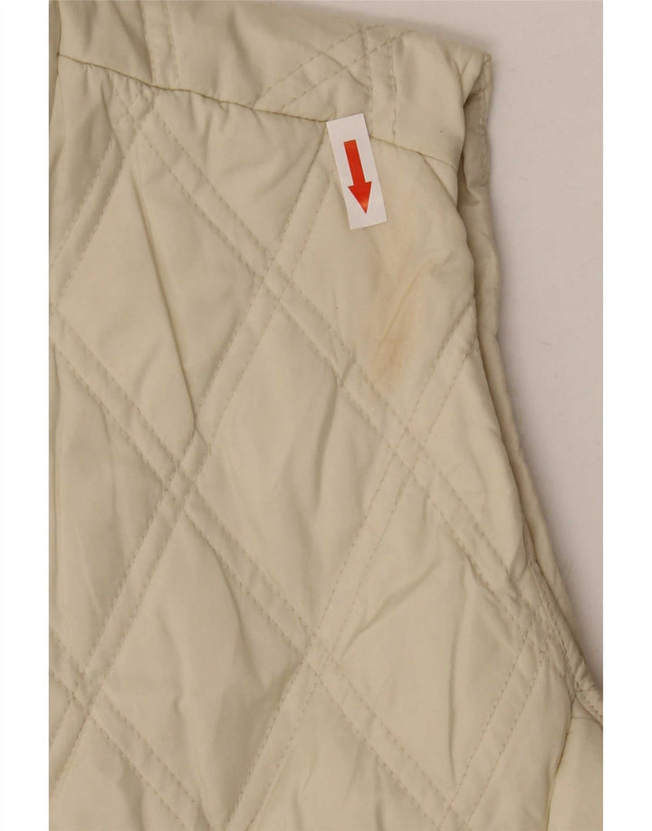 Murphy & Nye Quiltet jakke til kvinder UK 14 Medium White