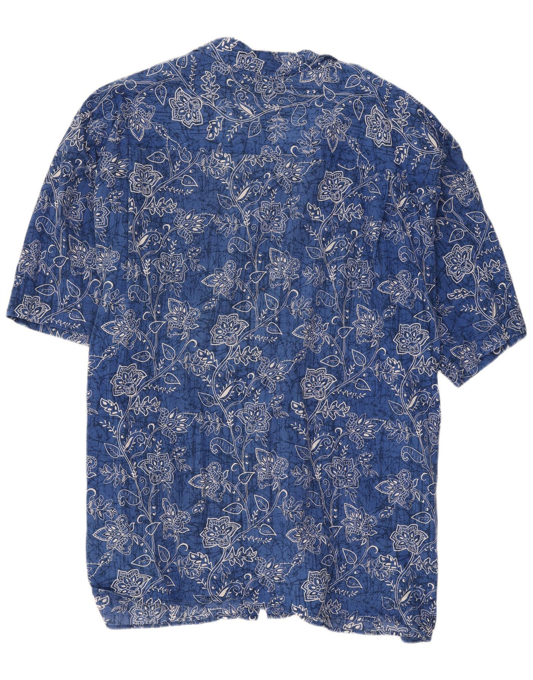 Maxfort Herre kortærmet skjorte 4XL Blue Floral
