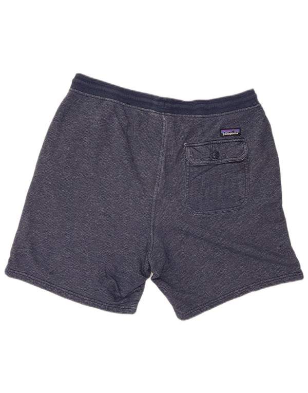 PATAGONIA Sportshorts til mænd store marineblå bomuld