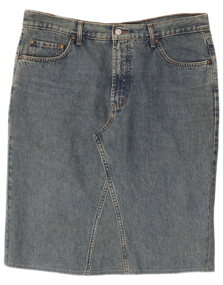 Carrera Dame 700 denimnederdel W38 XL Blå