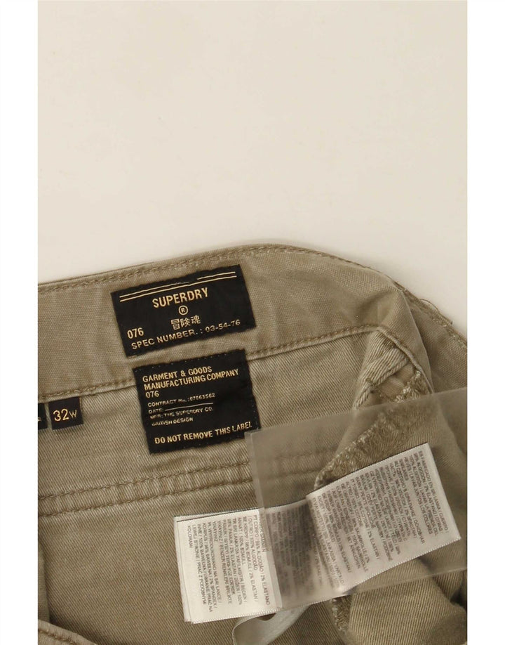 Superdry Herre Cargo Shorts W32 Medium Beige Bomuld