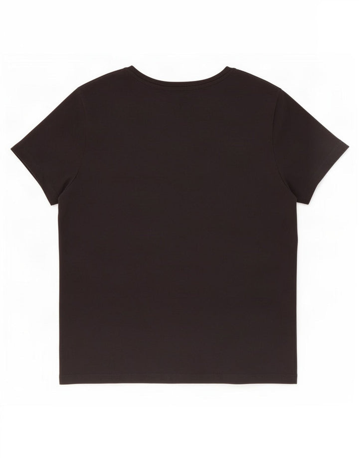 Marks & Spencer T-shirt top til kvinder DK 16 Large Sort