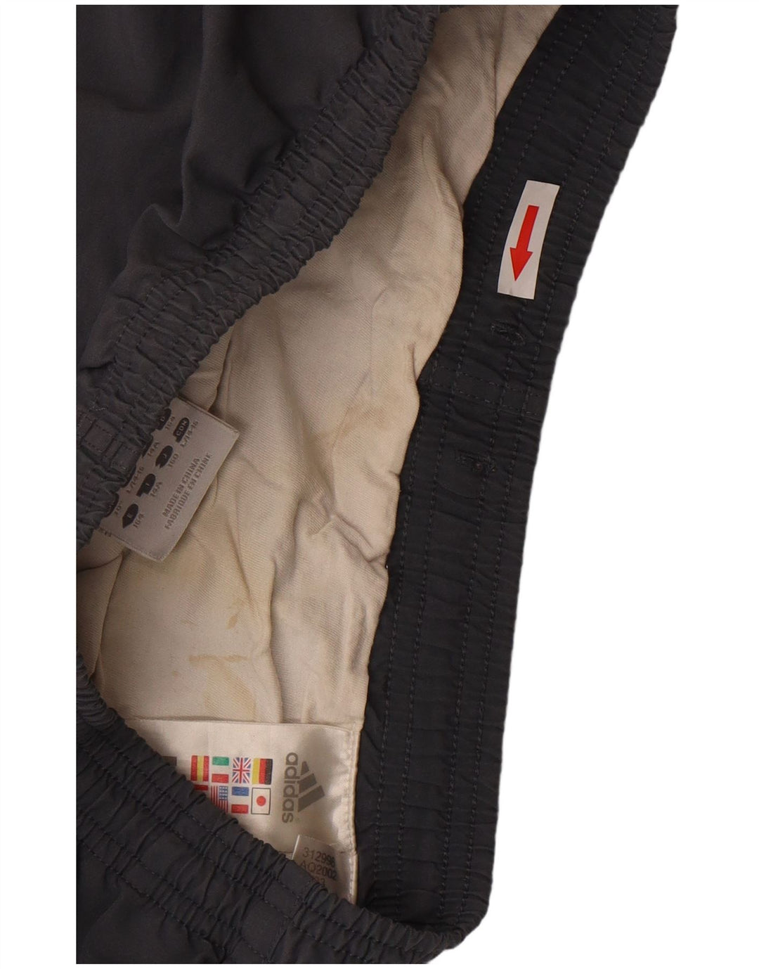 Adidas Boys Sports Shorts 13-14 år Grå polyester