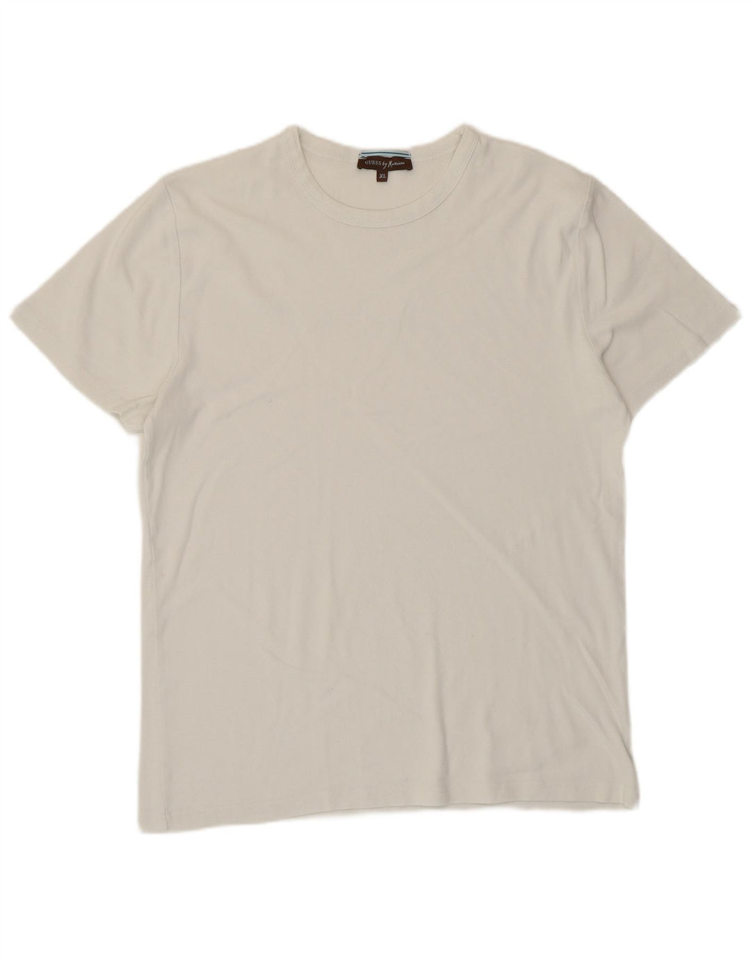 Guess By Marciano Herre grafisk T-shirt top XL Hvid