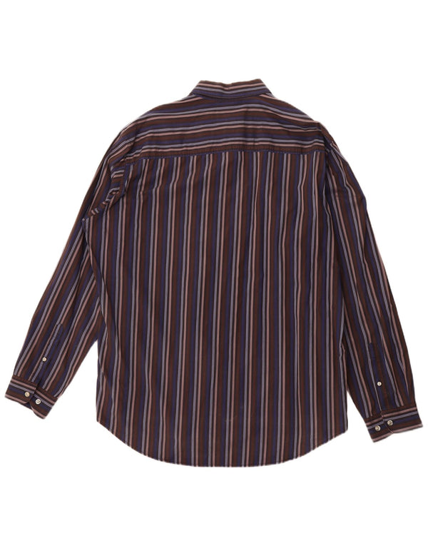 MARLBORO CLASSICS Herreskjorte 2XL Flerfarvet stribet bomuld