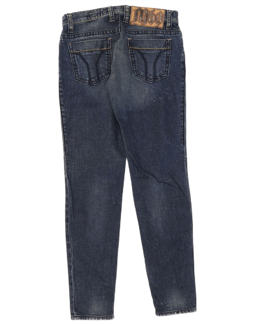 Miss Sixty Womens Slim Jeans W27 L30 Blå Bomuld