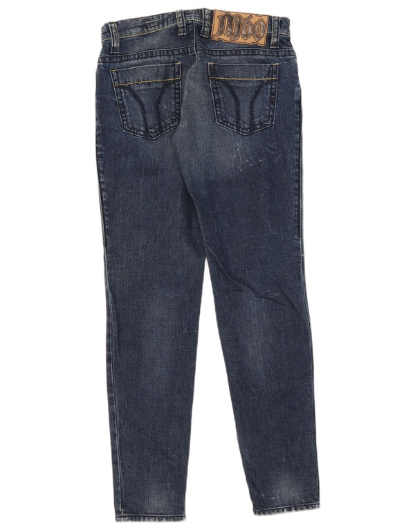 Miss Sixty Womens Slim Jeans W27 L30 Blå Bomuld