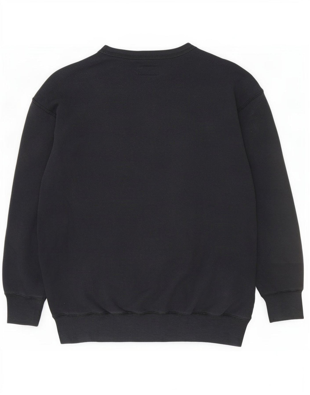 Converse oversize sweatshirttrøje til kvinder UK 6 XS Sort bomuld