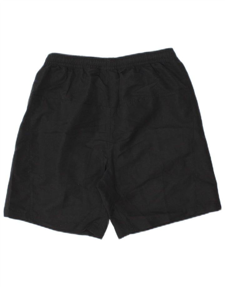 Lotto drenge grafiske sportsshorts 13-14 år store sorte polyester