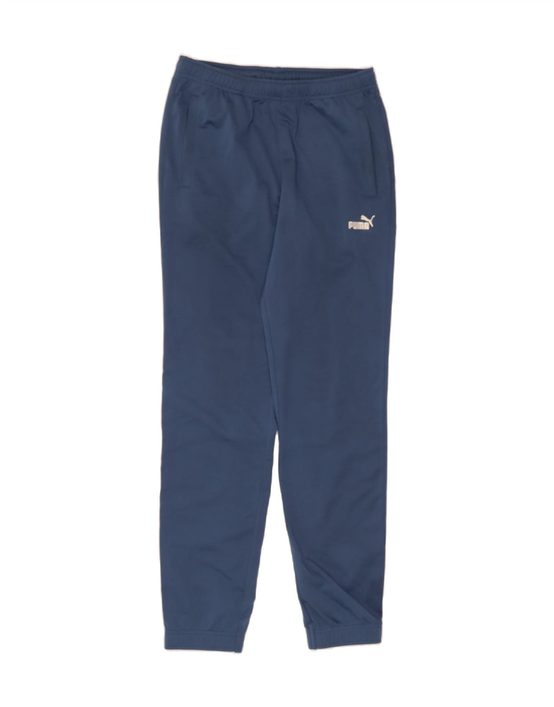 PUMA Mens Tracksuit Trousers Joggers Small  Blue Polyester Vintage Puma and Second-Hand Puma from Messina Hembry 