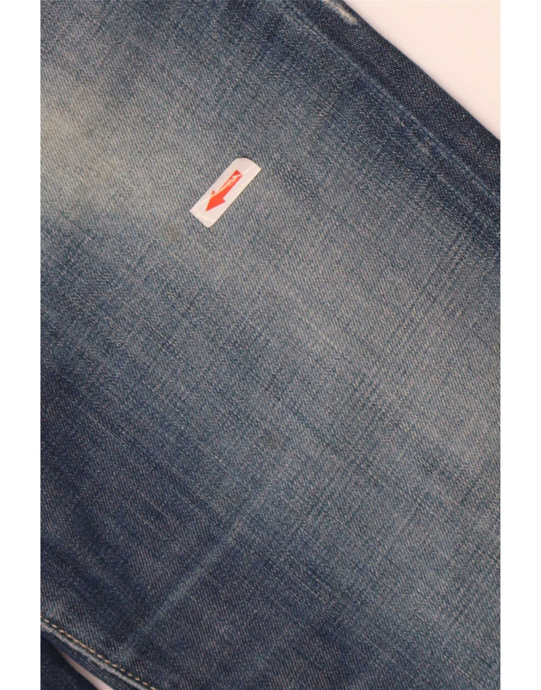 Calvin Klein Herre Distressed Slim Jeans W34 L34 Navy Blue