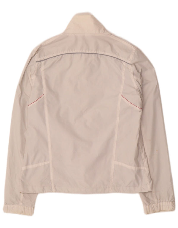 SERGIO TACCHINI Regnjakke til kvinder IT 42 Medium White Polyester