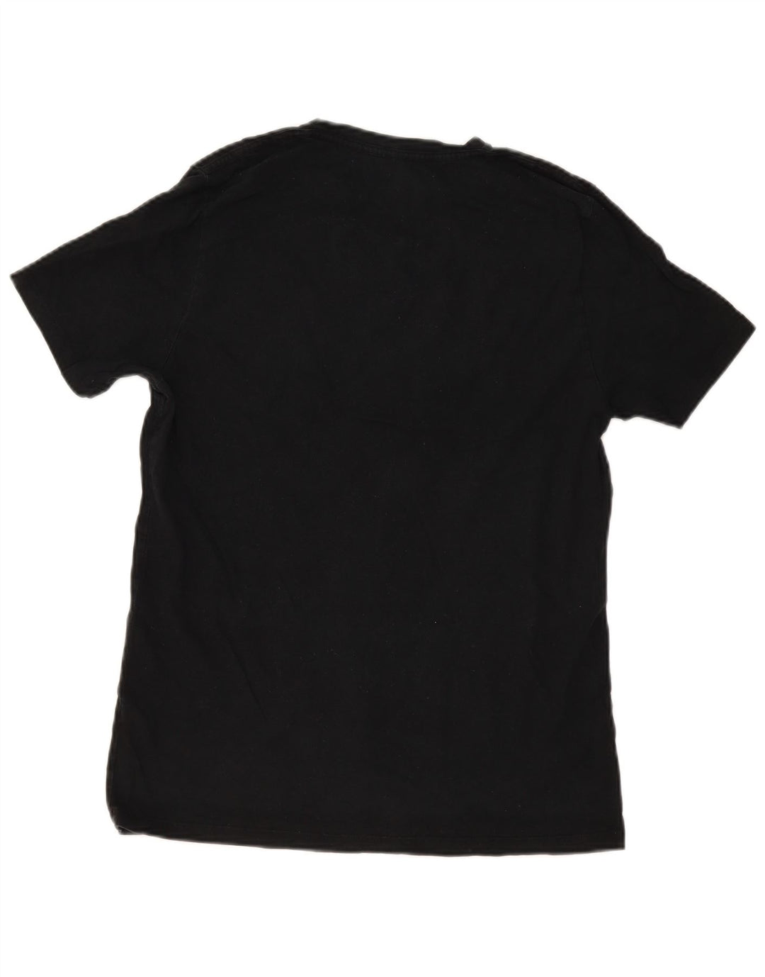 All Saints Herre Regular Fit T-Shirt Top Stor Sort Bomuld