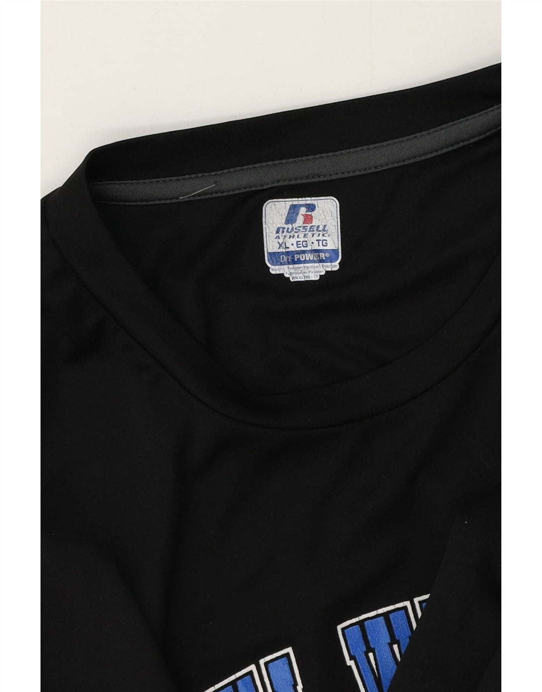 Russell Athletic Herre Dri-Power Grafisk Vest Top XL Sort