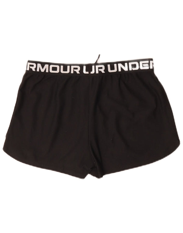 UNDER ARMOUR Graphic Sports Shorts til piger 13-14 år XL Sort Polyester
