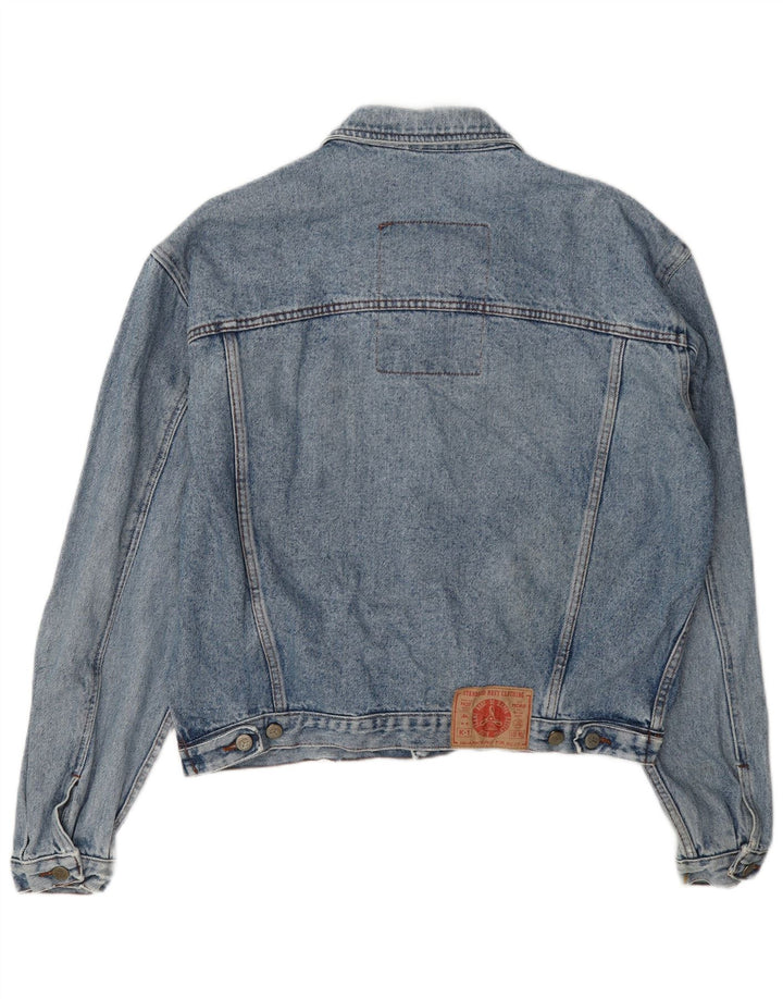 Kappa Herre denimjakke UK 42 XL Blå Bomuld