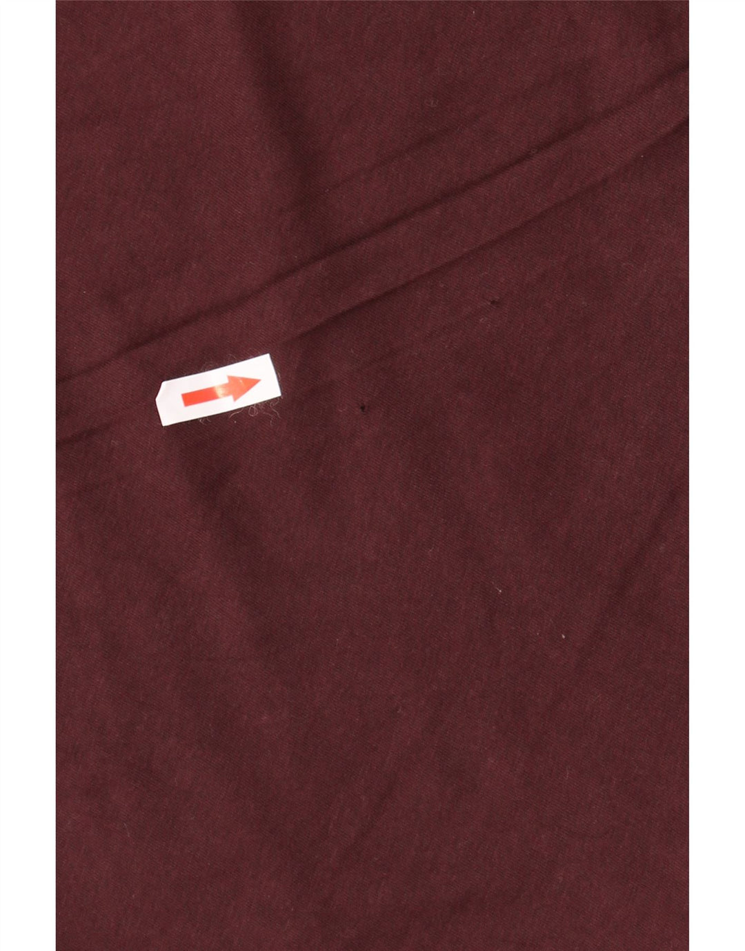 ZARA Lang T-shirt til mænd, stor Burgundy