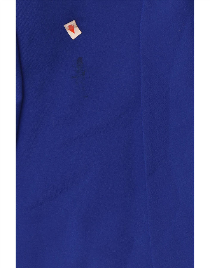 Pierre Cardin Herre 1 knap 2 stykke jakkesæt IT 52 XL W34 L30 blå uld