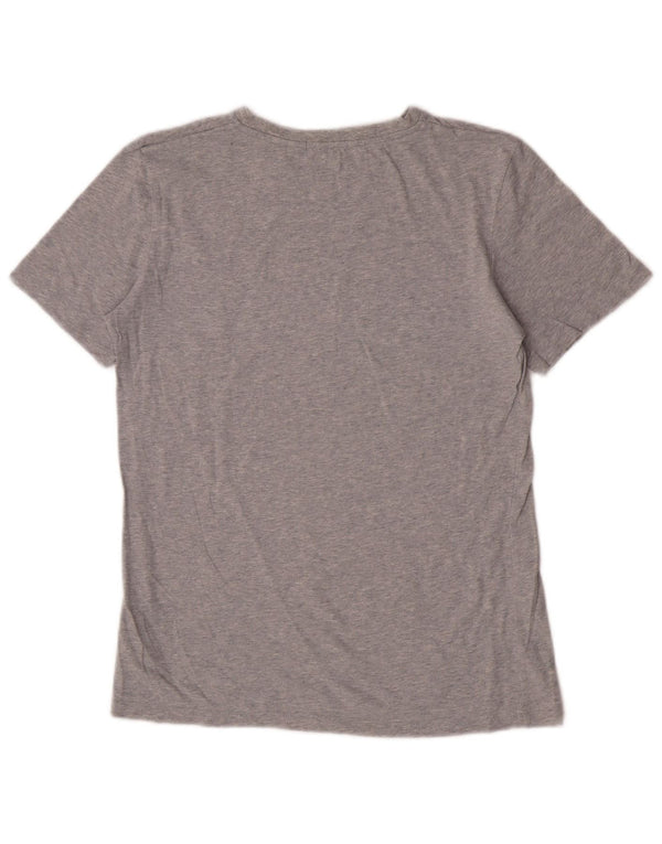 Calvin Klein Jeans Drenge Grafisk T-Shirt Top 15-16 år Grå Flecked Bomuld