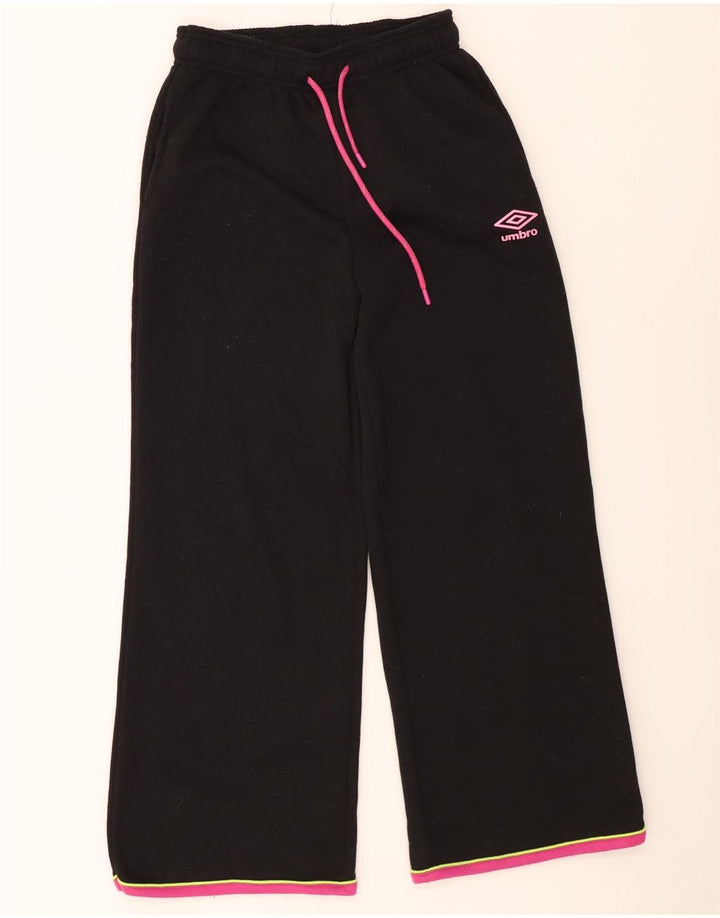Umbro Womens træningsdragt Bukser UK 14 Medium Sort Colourblock Polyester