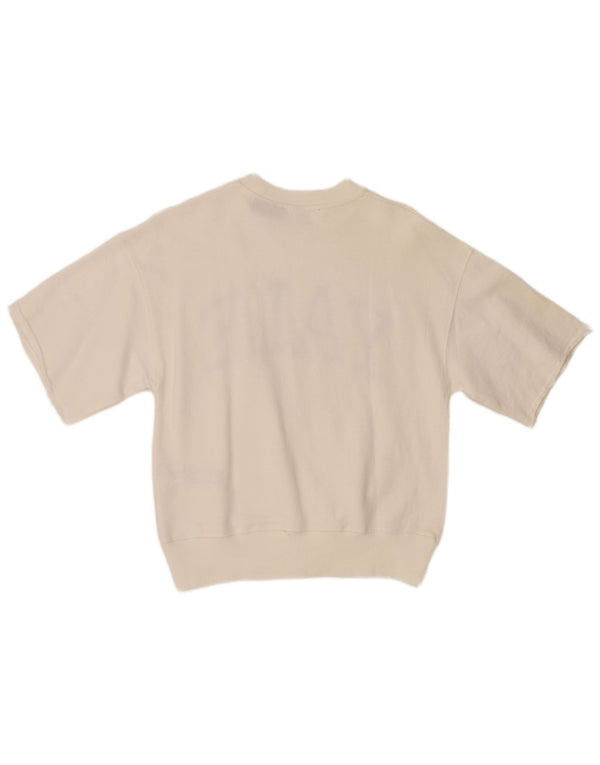 Zara Girls Yale University Loose Fit Grafisk T-Shirt Top 9-10 år Hvid