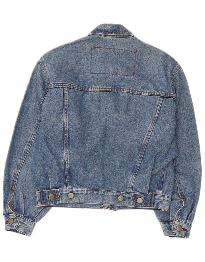 GERMANI & CO. Dame denimjakke UK 14 Medium Blue Bomuld