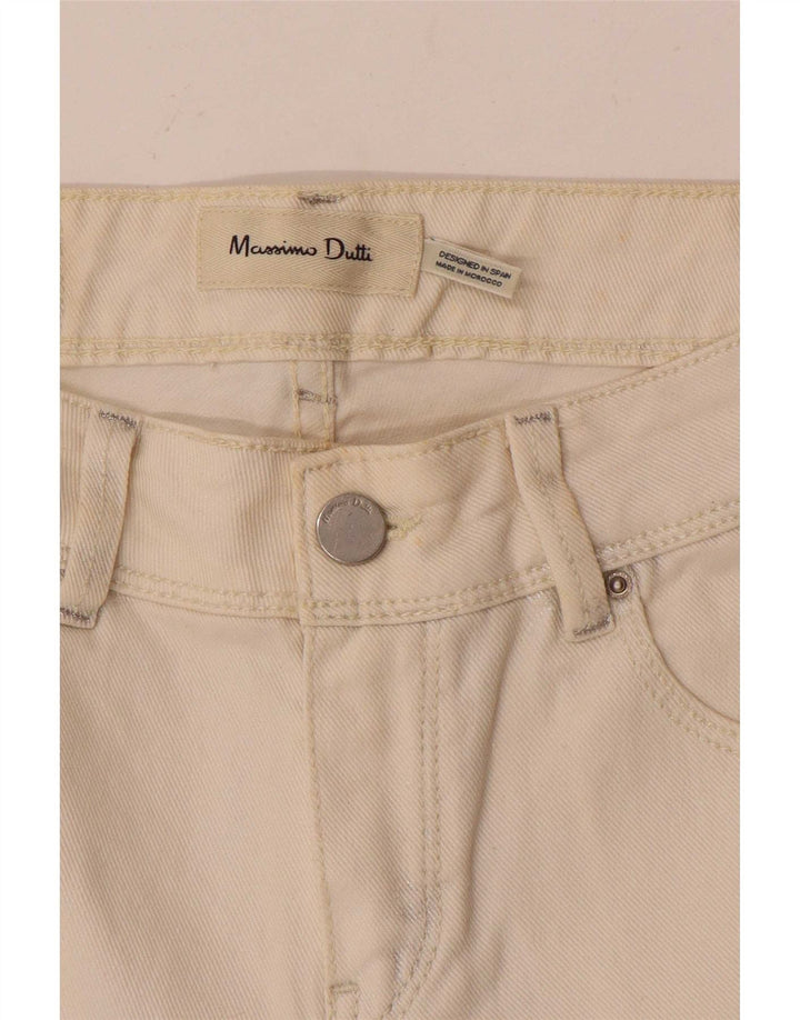 Massimo Dutti Dame Skinny Jeans W26 L28 Hvid