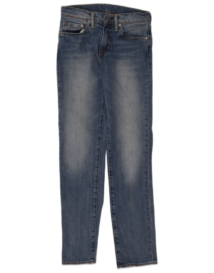 Levi's Herre 511 Slim Jeans W28 L32 Blå Bomuld