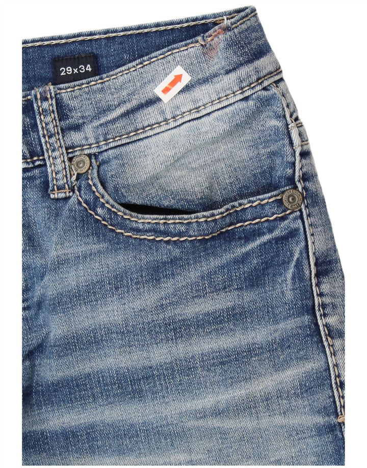 BKE Dame Aiden Bootcut Jeans W29 L34 Blå Bomuld