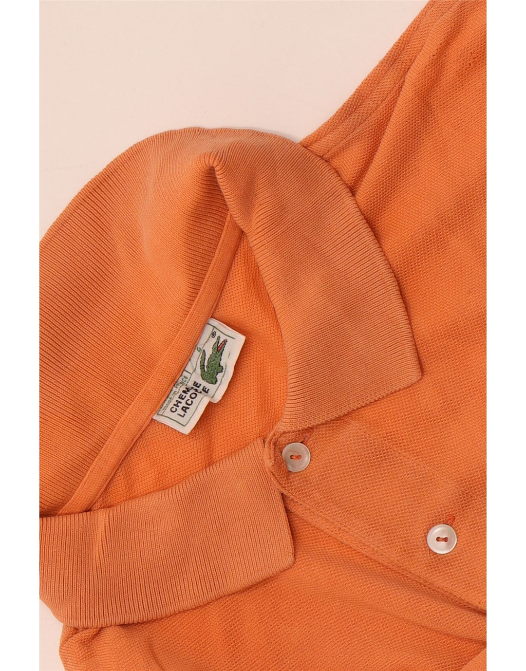 Lacoste herre poloshirt str. 6 XL Orange
