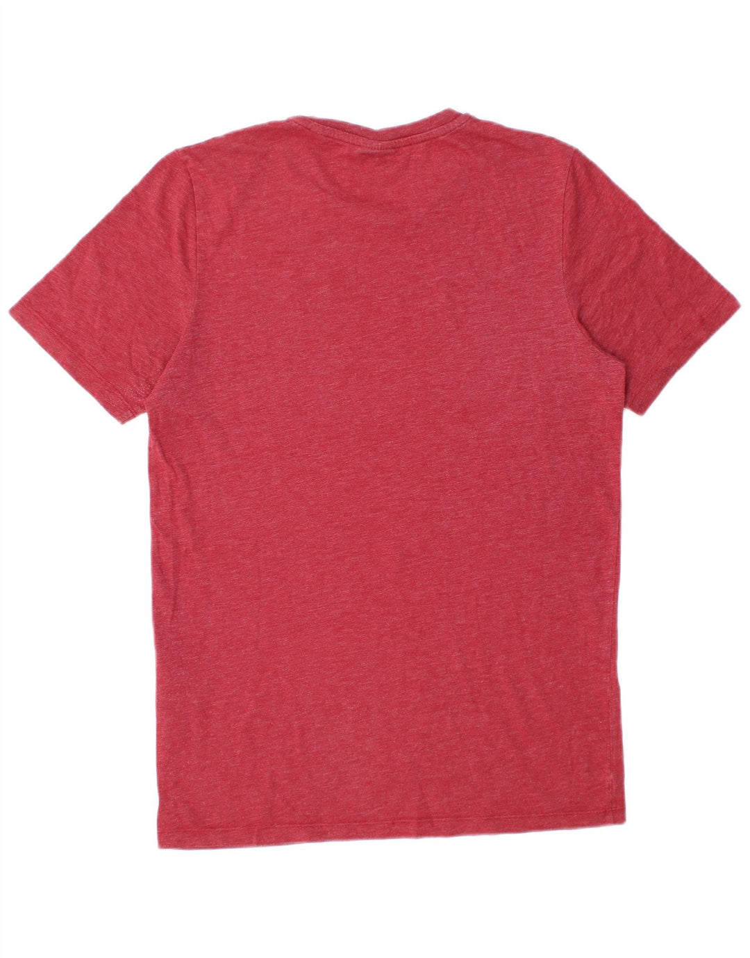 Jack & Jones Herre grafisk T-shirt Top Medium Rød Flecked Bomuld