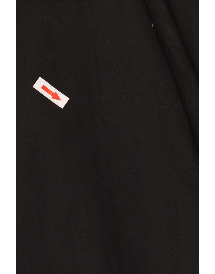 Tommy Hilfiger Plisseret nederdel til kvinder US 8 Medium W32 Sort Uld
