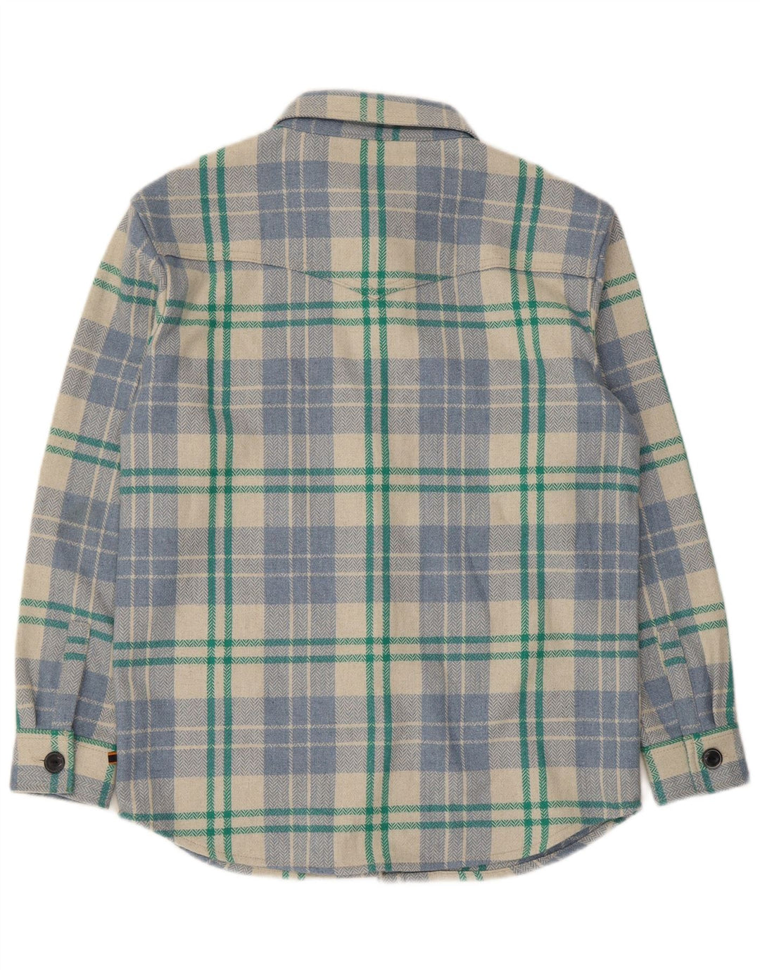 Superdry Dame Oversized Flanell Shirt UK 10 Lille flerfarvet Ternet