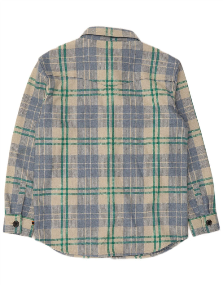Superdry Dame Oversized Flanell Shirt UK 10 Lille flerfarvet Ternet